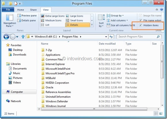 Windows 8'de Metro Uygulamalarını Düzenleyin ve Değiştirin Adım 2