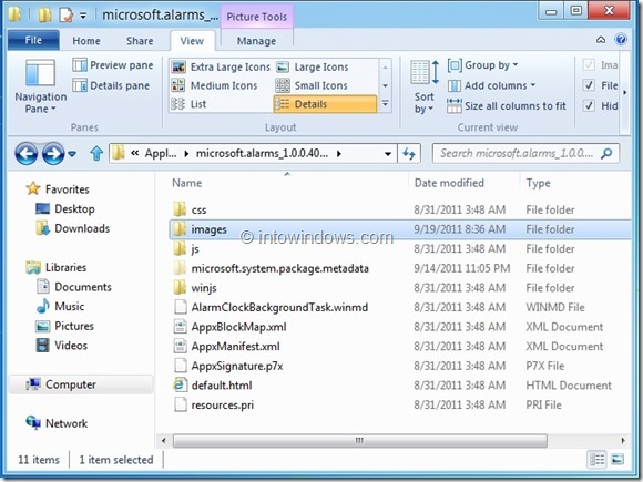 Metro Alkalmazások szerkesztése és módosítása a Windows 8 rendszerben 7. lépés
