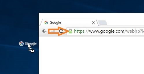 Come creare un collegamento al sito Web sul desktop in Windows 10